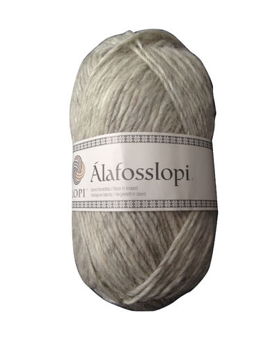 Alafoss Lopi 9974 light grey tweed