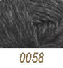 Alafoss Lopi 0058bdark grey heather